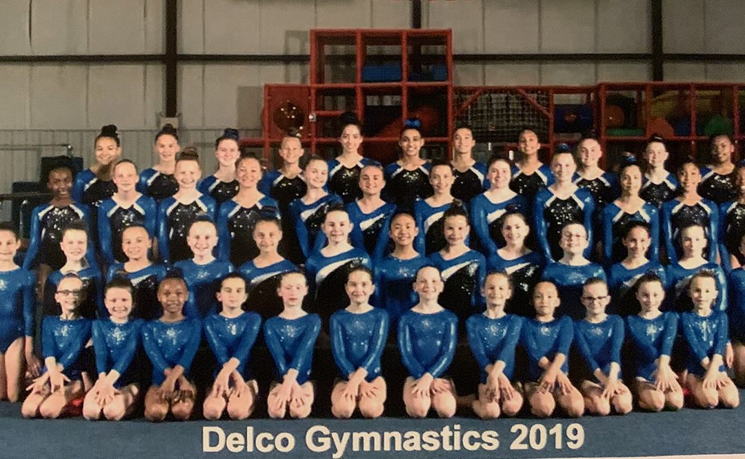 2019 Delco Gymnastics Team